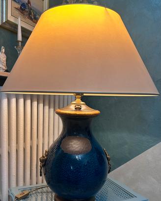 Lampada da tavola Paolo Marinoni-Firenze.Ceramica