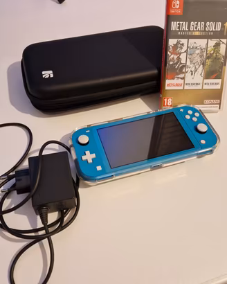 Nintendo switch lite turchese