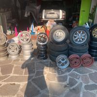 Vari Cerchi mini 10 12 13 pollici ferro e lega