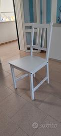 sedie bianche Ikea pinntorp