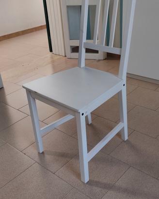 sedie bianche Ikea pinntorp