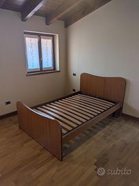 Letto 120x190 Struttura + Rete a doghe con piedini