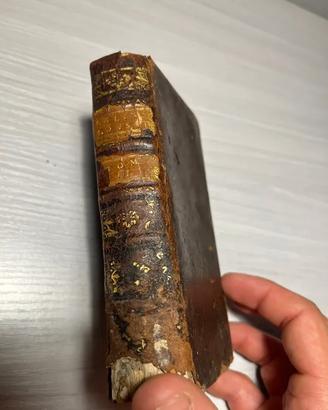 Raro del 1739! Libro Antico Settecento