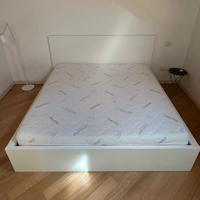 letto malm ikea 180x200 con 2 cassetti