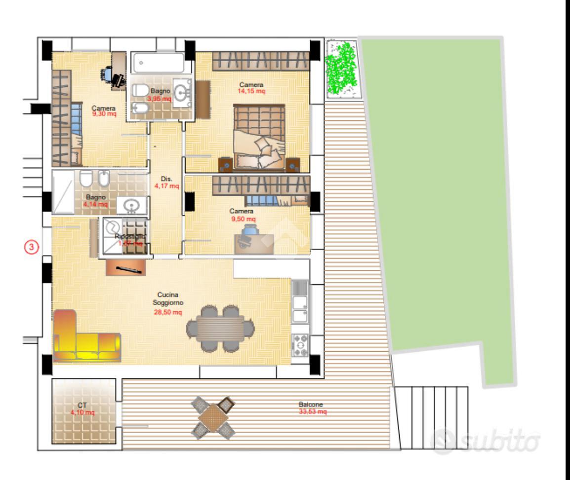 Appartamento – Rimini, Viserba Monte - Vista 4