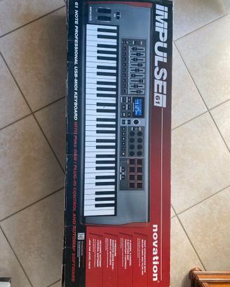 Tastiera Midi Novation Impulse 61 tasti