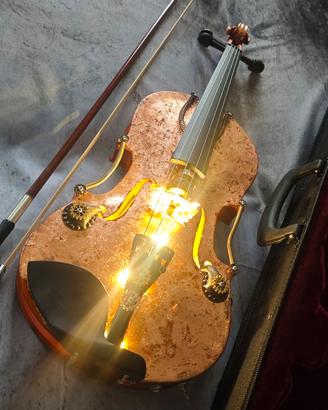 Violino Steampunk "The Duke of Diamonds"