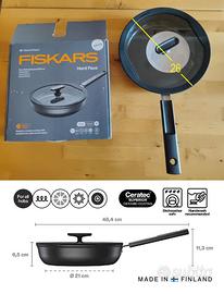 Fiskars padella ceramica antiadriente -Nuova
