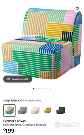 poltrona letto LYCKSELE LÖVÅS