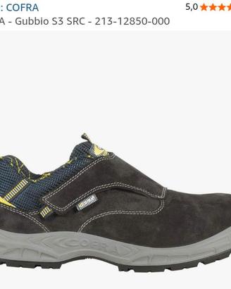 scarpe numero 44 antinfortunistiche cofra