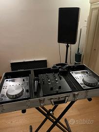 Mixer Pioneer DJM-250 MK2 + 2 Pioneer CDJ 350