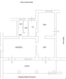 Negozio al centro della citta'