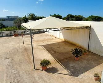 GAZEBO 5X6 CON TELO PVC