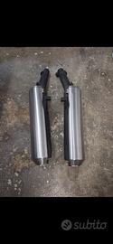 scarico hornet 900/z750 /gsxr1000/cb1000r/ triumph