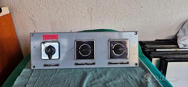 INTERRUTTORE VINTAGE FERROVIE QUADRO MANOVRA TRENO