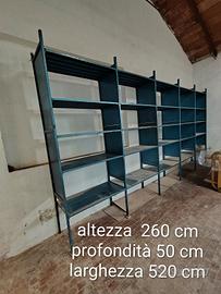 Scaffale componibile ferro