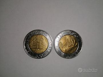 monete da 500 lire 