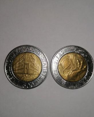 monete da 500 lire 