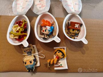 Set 5 Funko One piece Kinder joy 