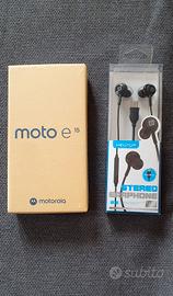 Motorola e15 color misty blue +auricolari Newtop