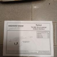 Pedane Passeggero Highway Hawk Midnight Star 1900