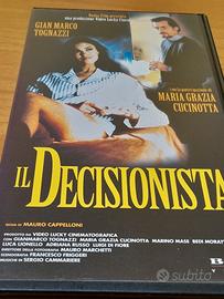 VIDEOCASSETTA VHS FILM IL DECISIONISTA 
