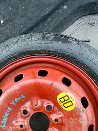 ruotino per fiat panda,lancia,ypsilon e  fiat500.