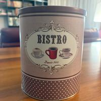 Barattolo porta biscotti in latta