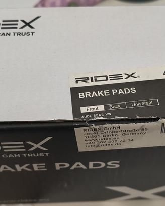 Pastiglie Freno Anteriori RIDEX 402B0083
