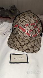 GucciSupreme Kingsnake Baseball Cap Original Tg. M