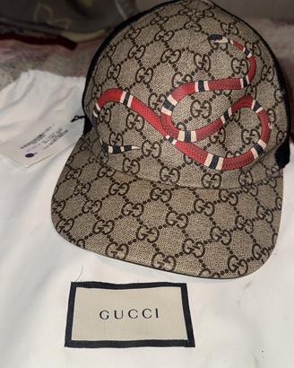 GucciSupreme Kingsnake Baseball Cap Original Tg. M