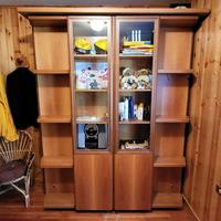 Mobile letto matrimoniale salvaspazio in legno