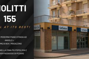 400mq di moderno piano strada ad angolo