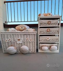 Set baule e cassettiera Nanan