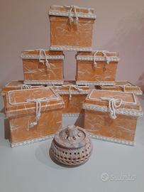 Bomboniera con scatola