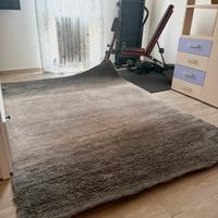 Tappeto moderno sfumato grigio