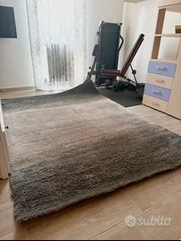 Tappeto moderno sfumato grigio