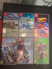 Lotto 6 Giochi Nintendo Switch