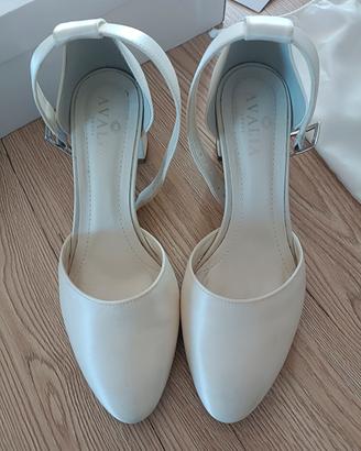 scarpe sposa Avalia modello Vera 