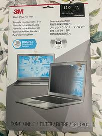 Filtro nero desktop privacy Pc