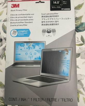 Filtro nero desktop privacy Pc