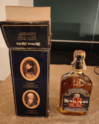 Scotch Whiskey bottiglia vintage