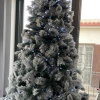 Albero di natale Shabby innevato mt.2,40