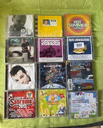 Lotto 12 CD e DVD Musicali (5 NUOVI SIGILLATI)