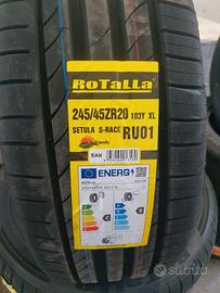 Gomme nuove 245 45 20 103 Y Rotalla