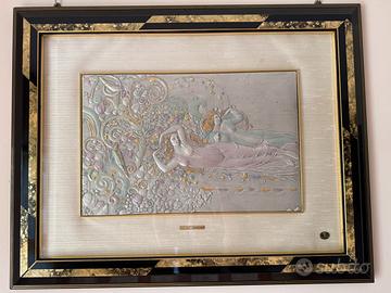 Quadro bassorilievi in argento TL ARGENTI