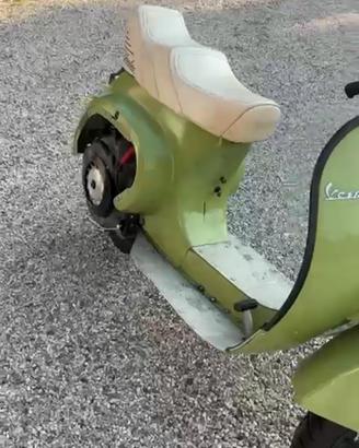 Telaio targato vespa pk senza frecce