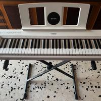 tastiera Yamaha np-15 white con cavalletto