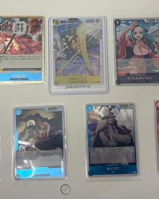 card game one piece Giapponesi 