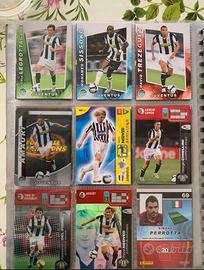 Lotto cards juventus calciatori panini